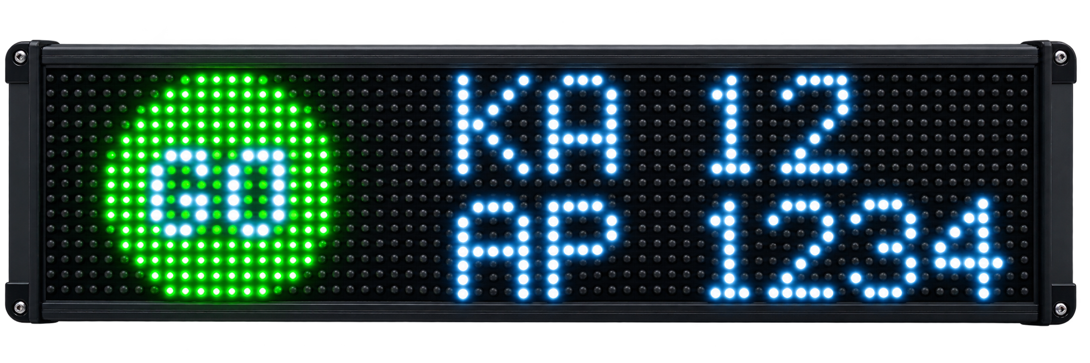 LED Matrix Sign with GO Indicator